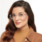 Elegant Uv Protectant Sunglasses Transparent Sunglasses