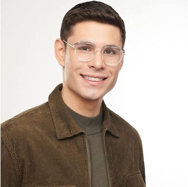 Elegant Uv Protectant Sunglasses Transparent Sunglasses