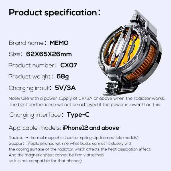 mobie cooling fan